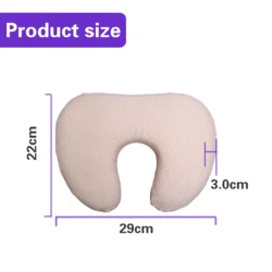 PRA FREE Washable And Sundried Baby Head Shaping Latex Pillow With Factory Price Silicone Prevent Flat Head Pillow