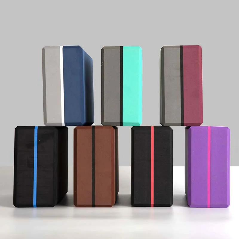 
EVA yoga block durable custom printed foam yoga brick eco recycled 