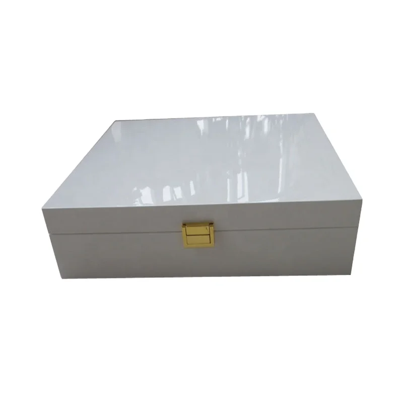 White Piano Lacquer Wooden Box YIXING3800