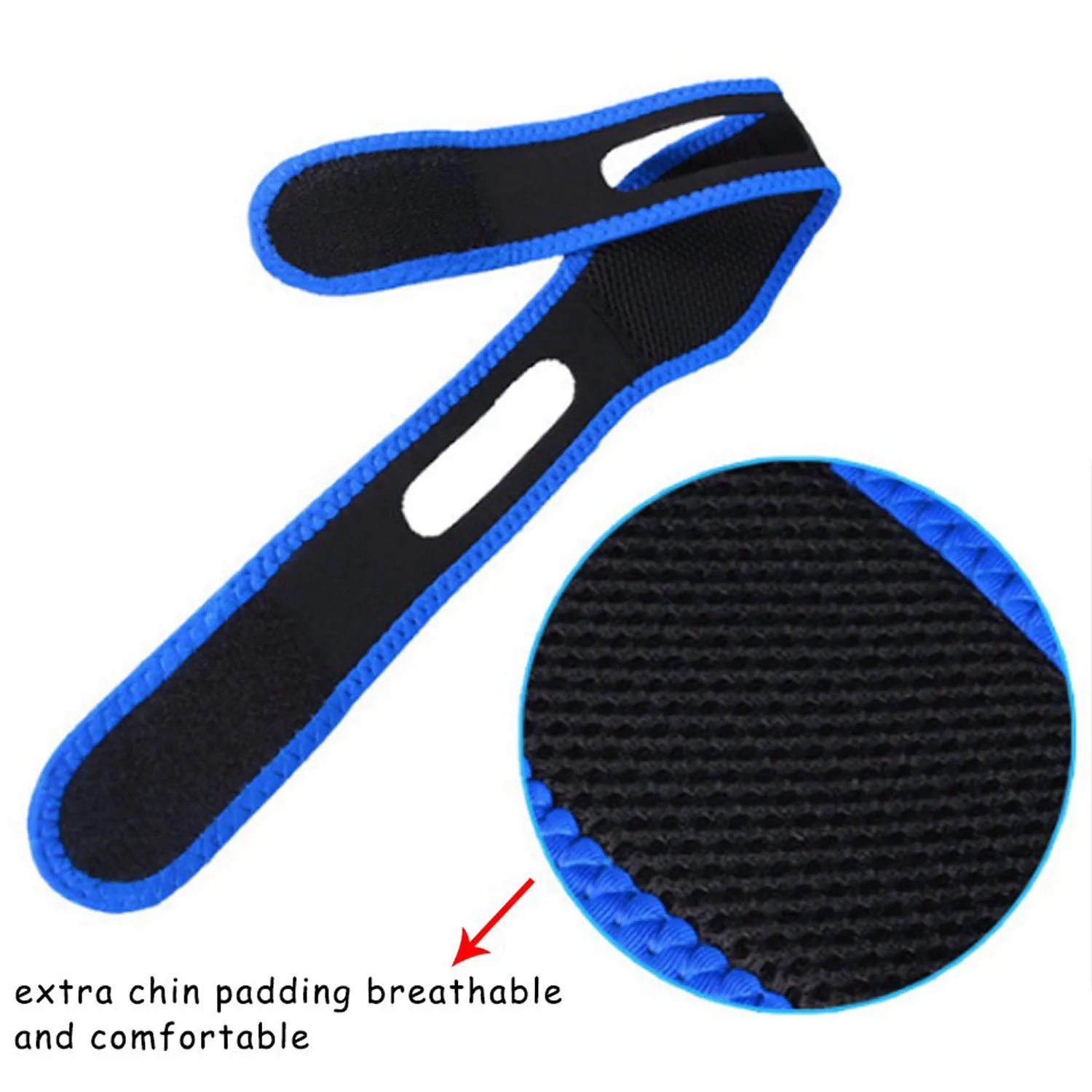 Custom Logo And Color Anti-snoring Chin Strap Stop Snoring Chin Belt