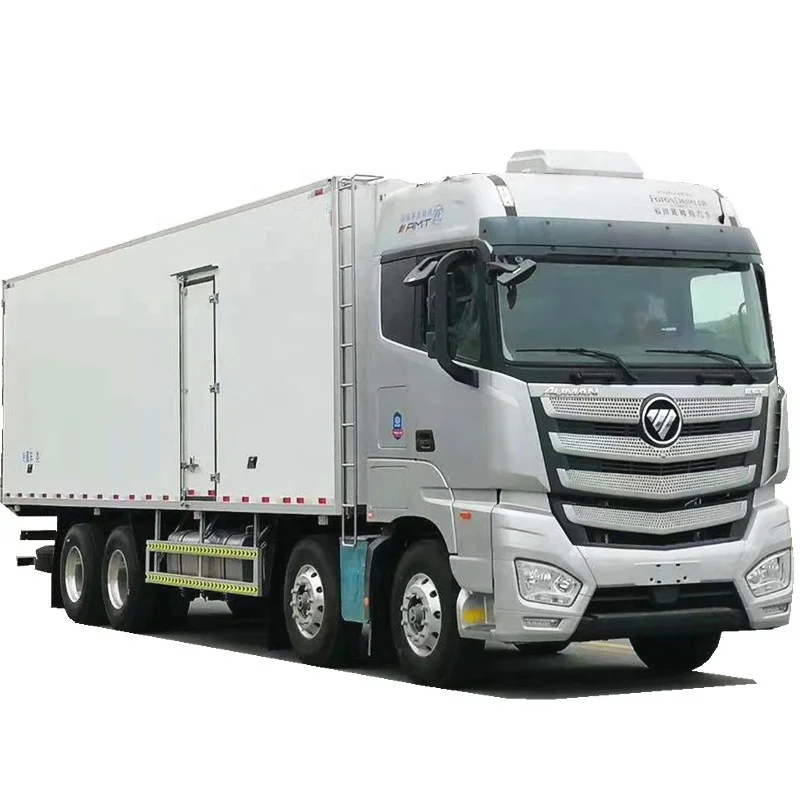 8x4 Foton Auman Euro 5 box refrigerate truck