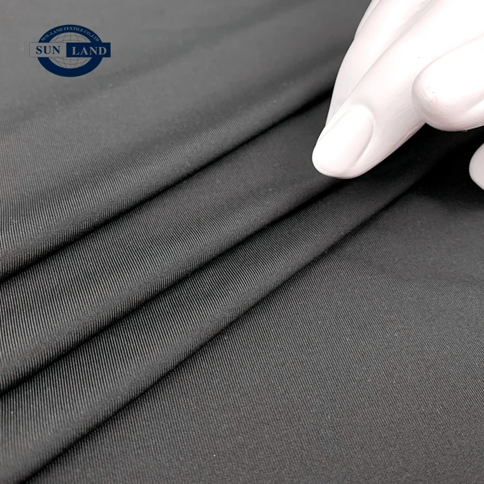 4 way stretch sportswear clothing underwear material 87% far infrared nylon 13% spandex circular knit single jersey fabric