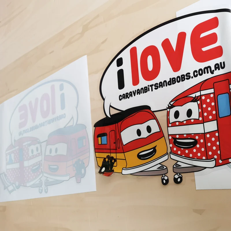 Custom Reusable Static Cling Window Sticker Christmas Electrostatic Stickers
