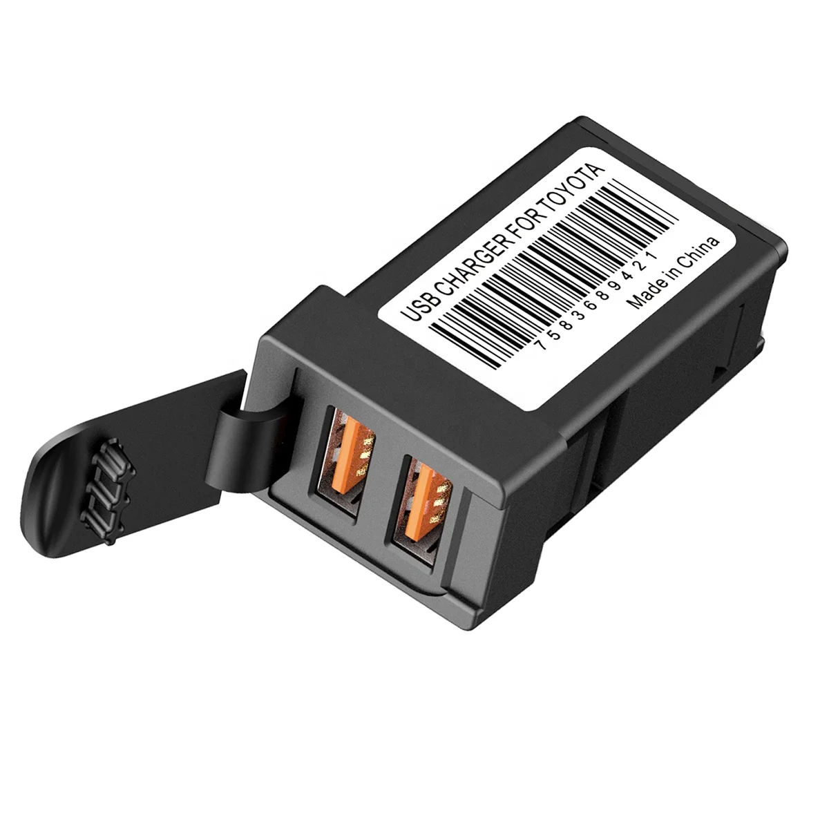 CHELINK Car Charger 12V  Dual USB QC3.0 Socket Quick Charge Water and Dust Proof For Toyota