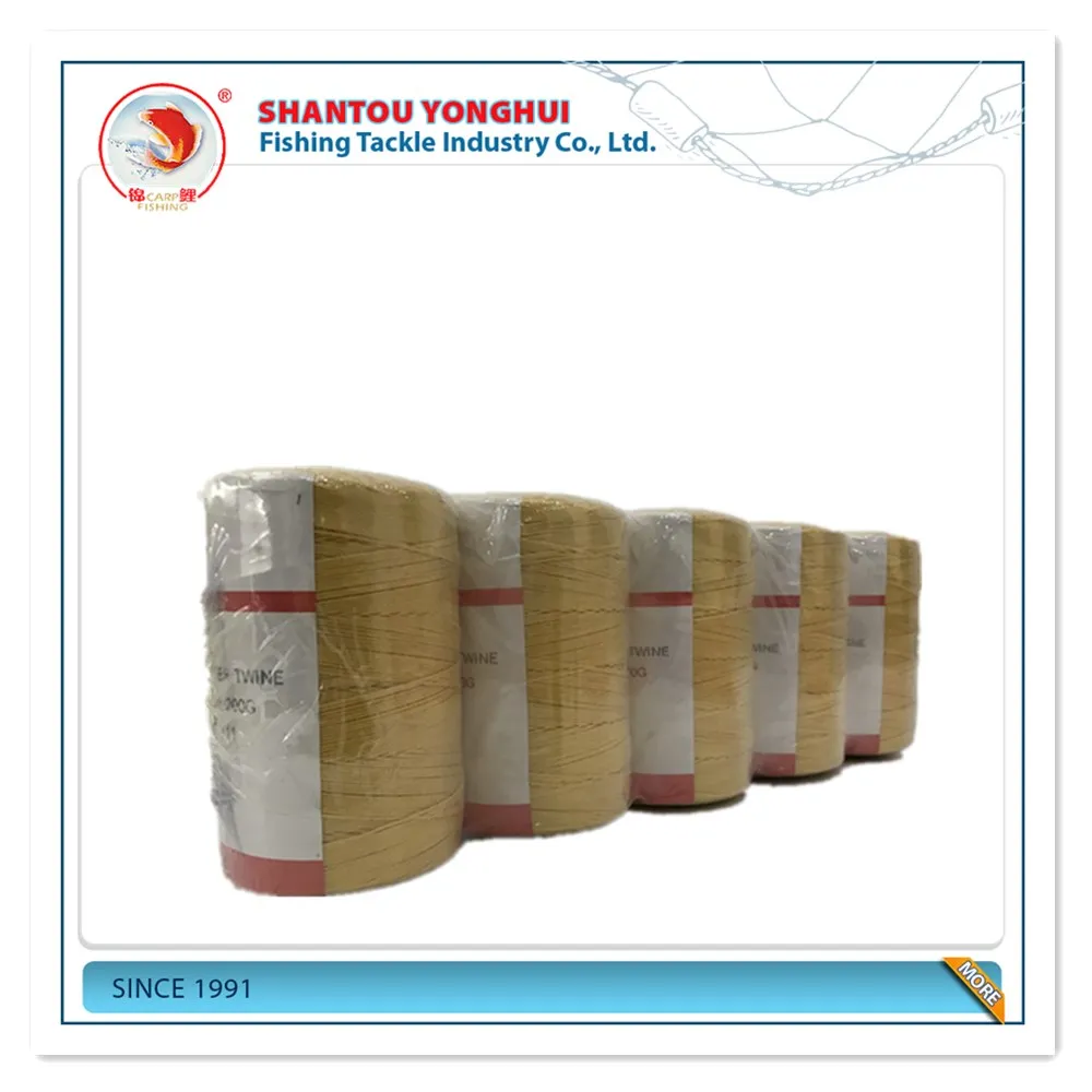 210D Polyester Nylon Twisted Twine PP Multifilament Twines Nylon Line Fish Twine for fishing net