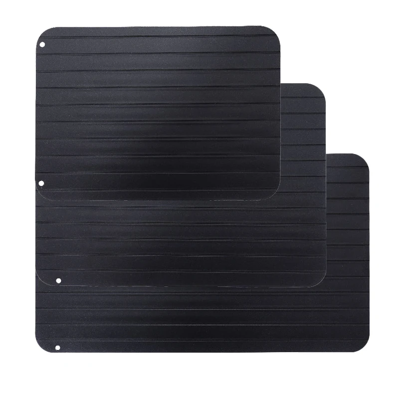 Kitchen Defrost Tray Fast Defrosting Plate Rapid Food Thawing Tray Fast Defrosting with No Electricity Heating for Frozen Meat