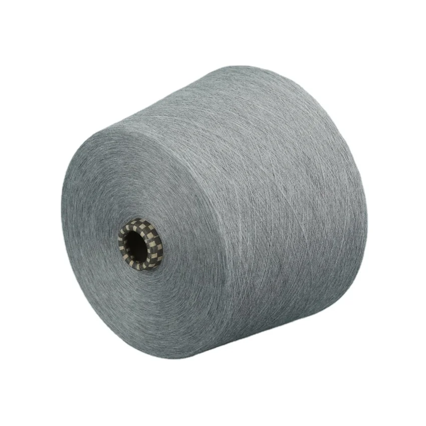 Hot Selling 21s/140s/1  Black Textile Yarn Ring Spun Polyester viscose Yarn For Weaving And Knitting High Tenacity Socks yarn