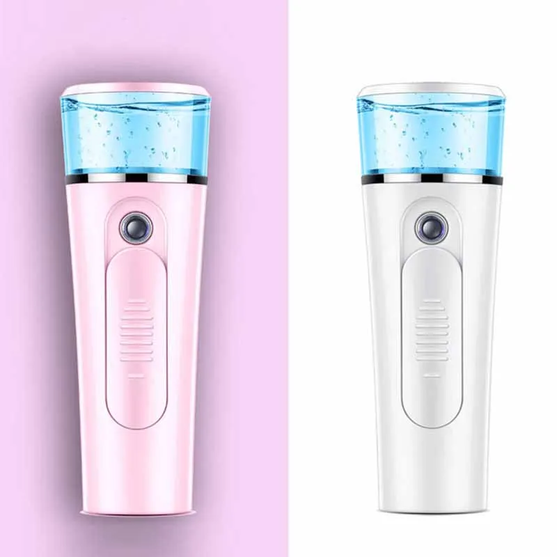 Handheld Mini Beauty Skincare Facial Steamer Mini Plastic Spray Water Replenishment Instrument Portable Facial Humidifier Spray