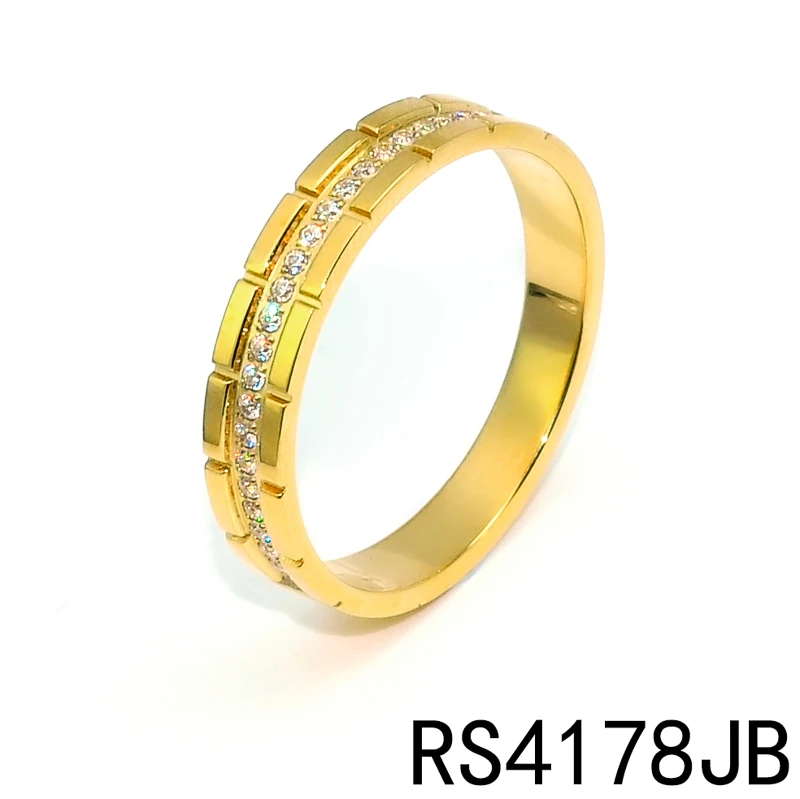 Manufacturer Custom Jewelry Never Fade Wedding Rings Gold 18k Relieving Rings Anxiety Stainless Steel  Ring For Women Men