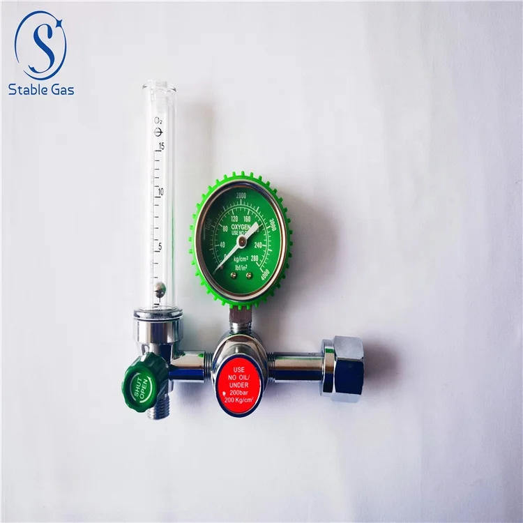 Super Cheap Price Aluminum Regulator CGA540 150Bar High Pressure Medical Oxygen Regulator