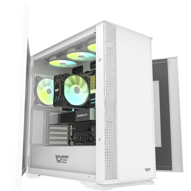 darkFlash DLX200 Silent Wholesale E-ATX Full Tower Office Case Desktop Computer PC Case Gaming for sale