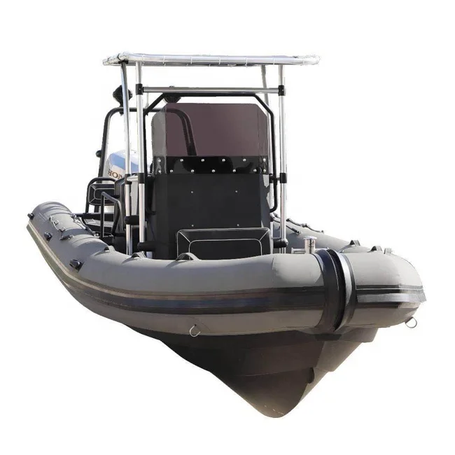 RHIB 700 надувная лодка из алюминиевого корпуса ребро