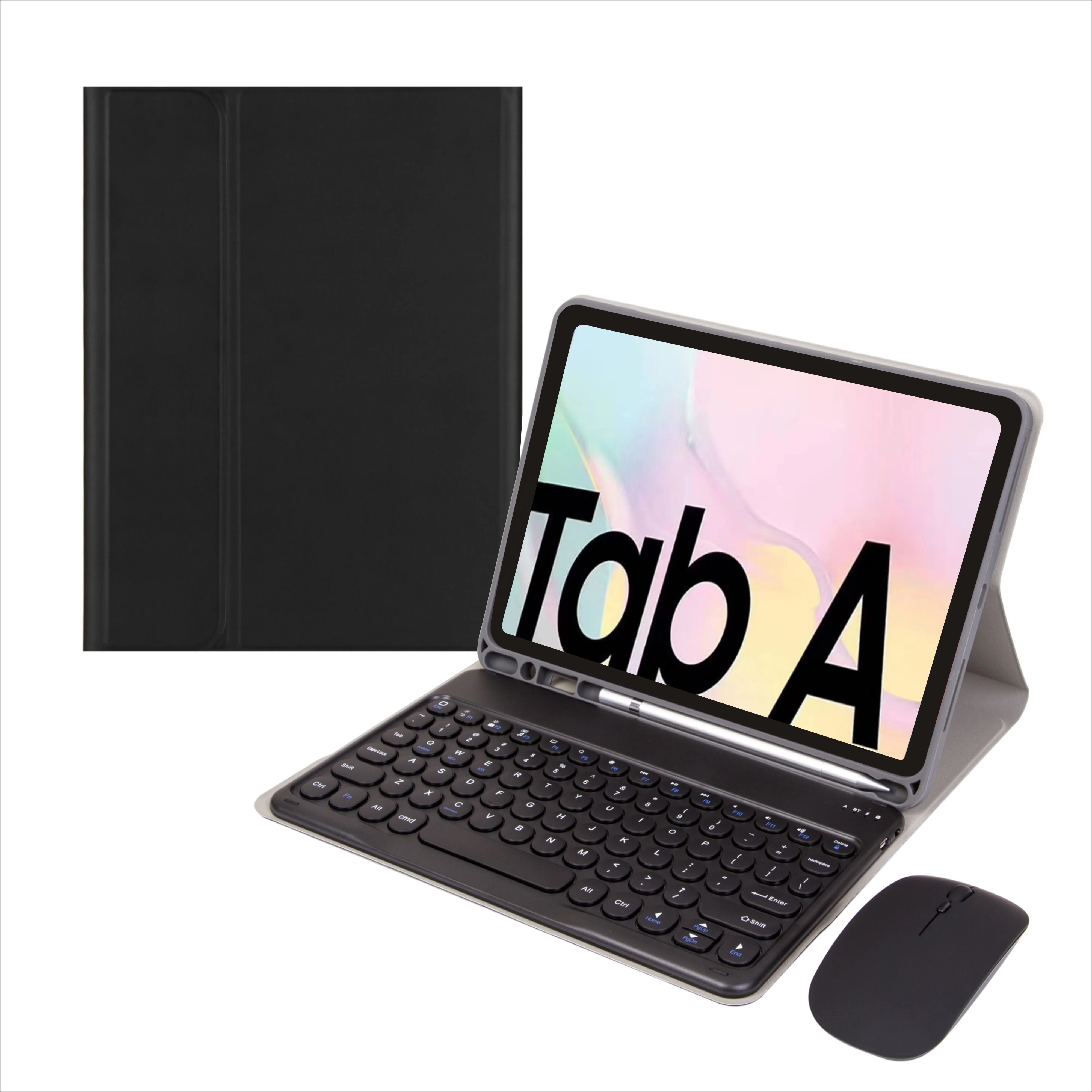 Для Galaxy Tab A7 10 4-дюймовый чехол для беспроводной клавиатуры T500 держатель со слотом