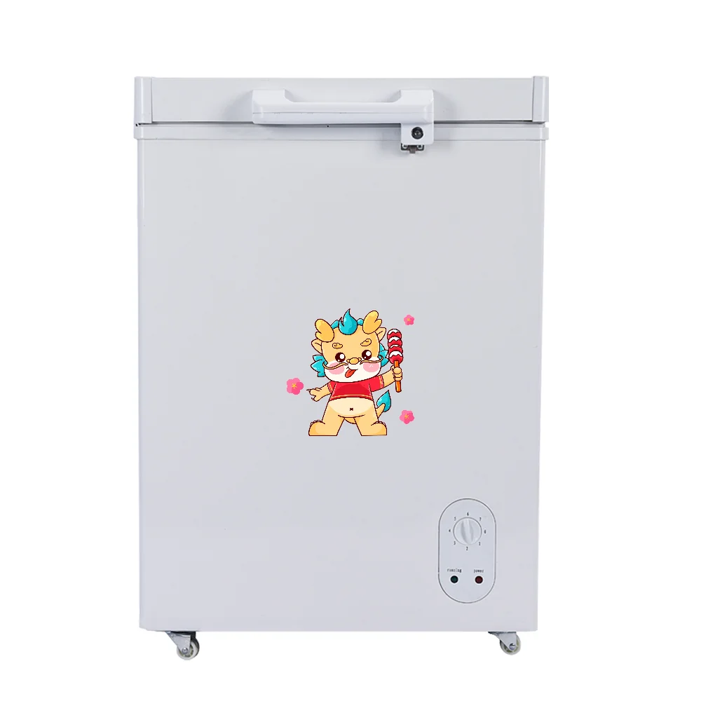 Factory Direct Sales 88L Solar Freezer  Single Top Open Door  Brand Compressor Best Freezing Efficient and  Convenient