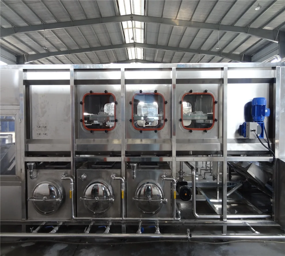 5 gallon barrel filler 20 liter bottle water filling capping packing machine