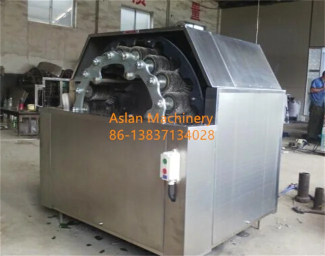 milk bottle washer/beer bottle cleaning machine/glass bottle label brush cleaning machine