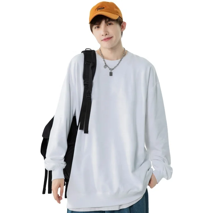 OEM Custom Logo Embroidery Patch Oversize Pullover Drop Shoulder Hoodies Customized for