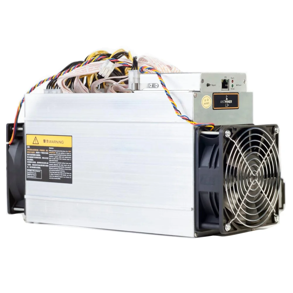 L3 ++ 504Mh/S 580M 600Mh Scrypt алгоритм плюс используемый Майнер Asic Hashboard Litecoin Miner Bitmain Antminer L3 + с блоком питания
