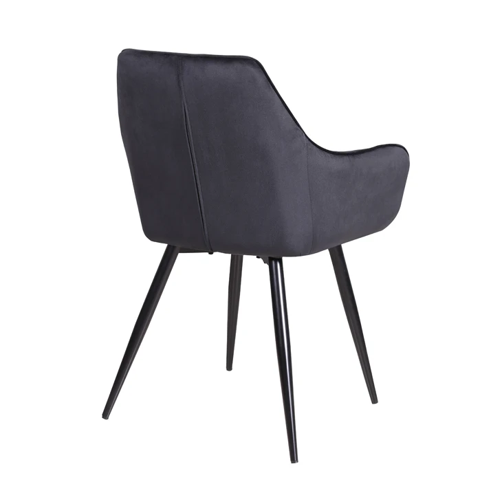 Стул для столовой, роскошный бархатный стул