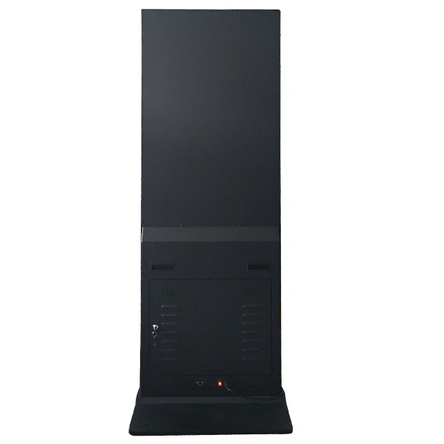High Quality 55-Inch Floor Standing Touch-Free LED Advertising Player Kiosk Application with SDK Function for Indoor Use