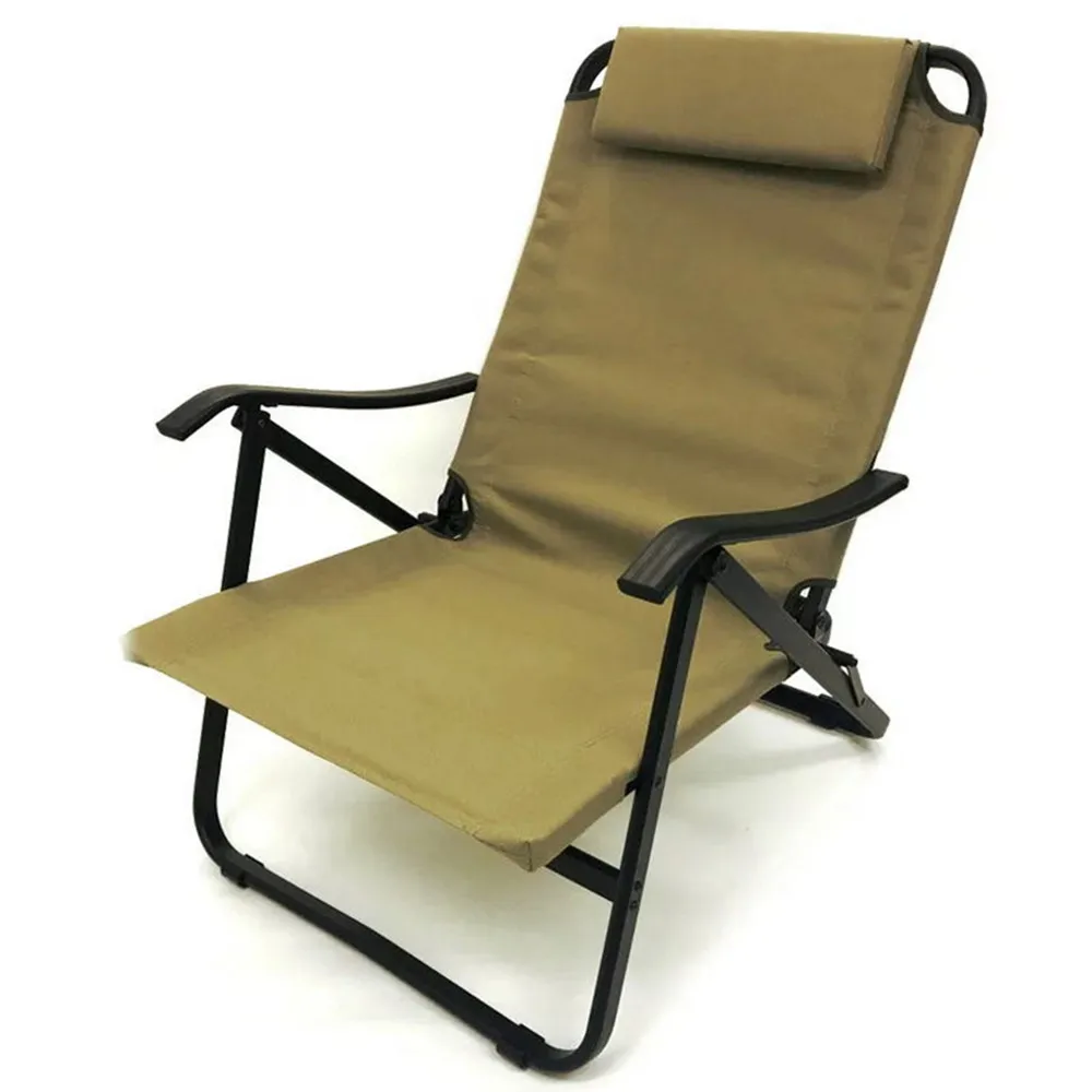 Складное уличное рыболовное кресло с подставкой для рук, Пляжное Кресло для кемпинга