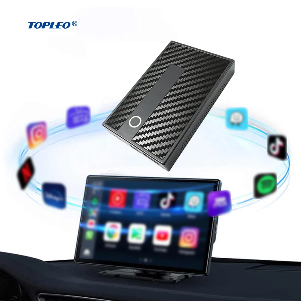 Topleo CarPlay AI BOX Intelligent Voice Dongle Smart Box magic Wireless Dongle android carplay ai box