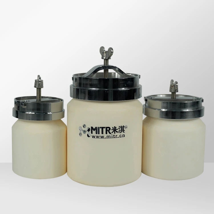 For Roll Ball Mill / Jar Mill Mixing Machine Horizontal Alumina Oxide Grinding Jar