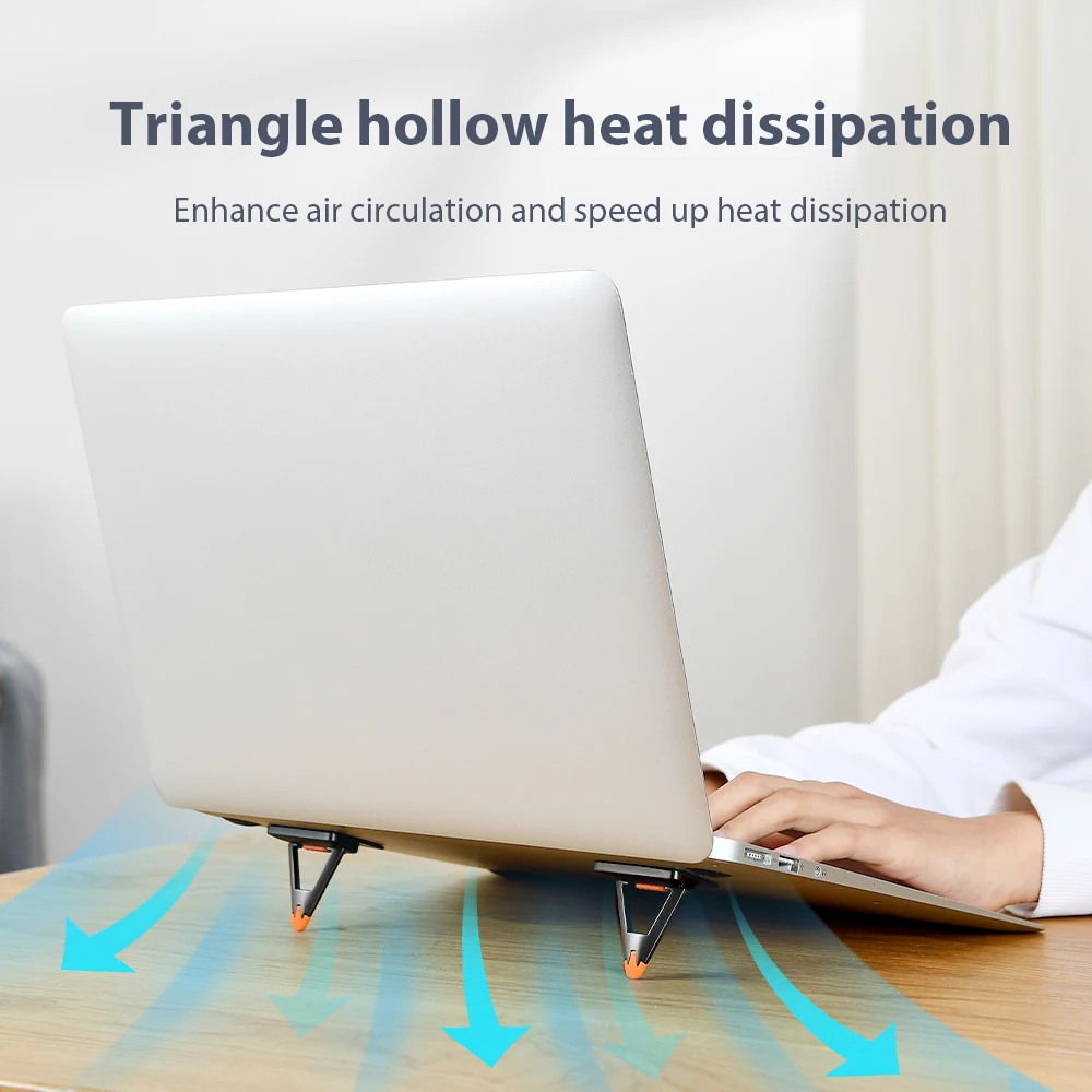 Laptop Stand Factory Wholesale Adjustable Ergonomic Mini Invisible Laptop Stand