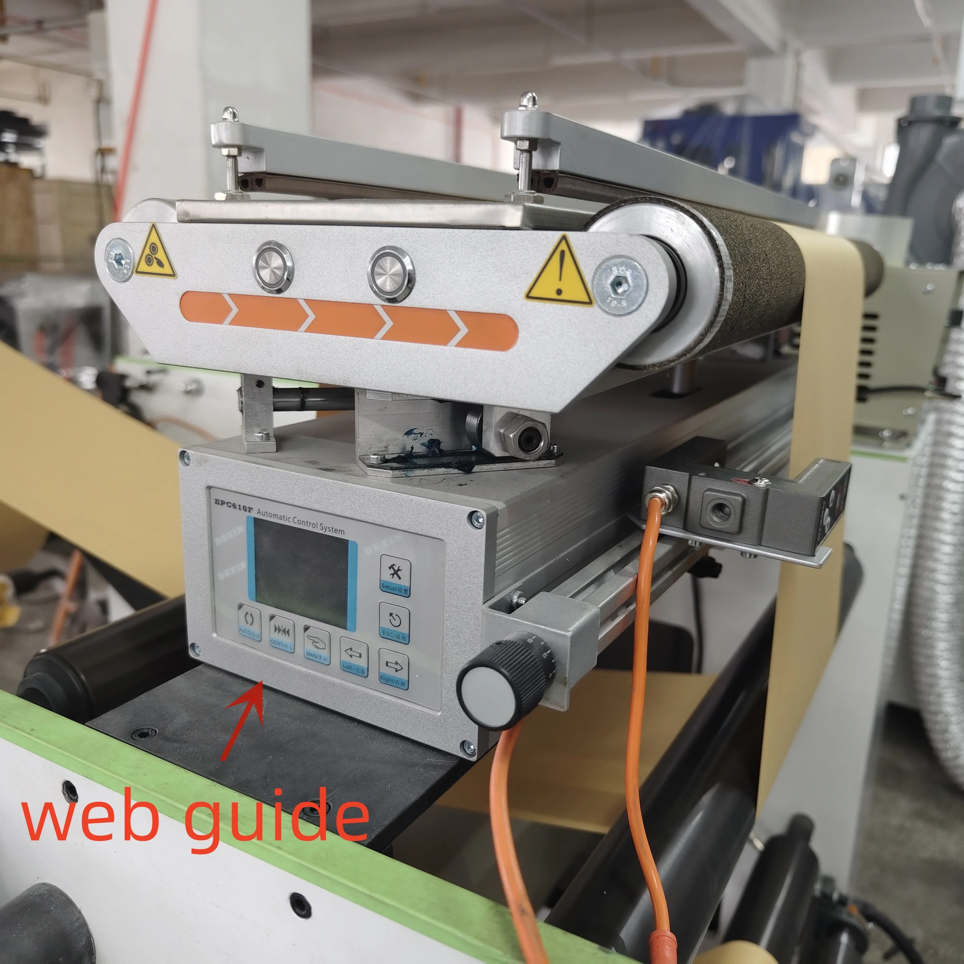 RTRY-620 5 color wrapping paper straws rubber roller vertical type flexo printing press machine