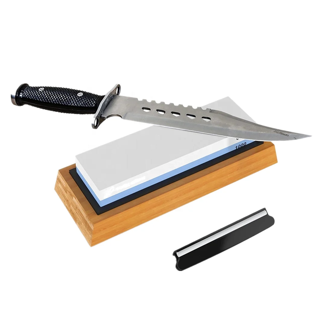 Premium Whetstone Knife Sharpener Sharpening Stone Set Whetstone with Whetstone Knife Sharpener