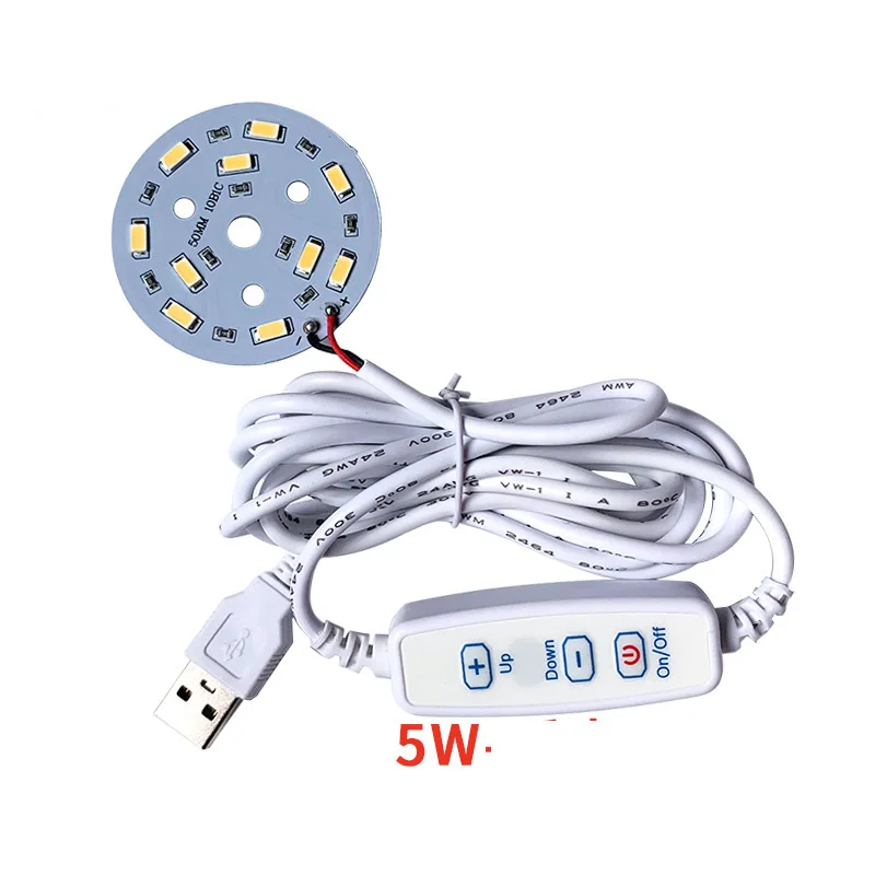 Customized dimmable Round LED PCBA Board with Switch for Decoration Lamp Ceiling Panel Light Selfie Ring Lampe