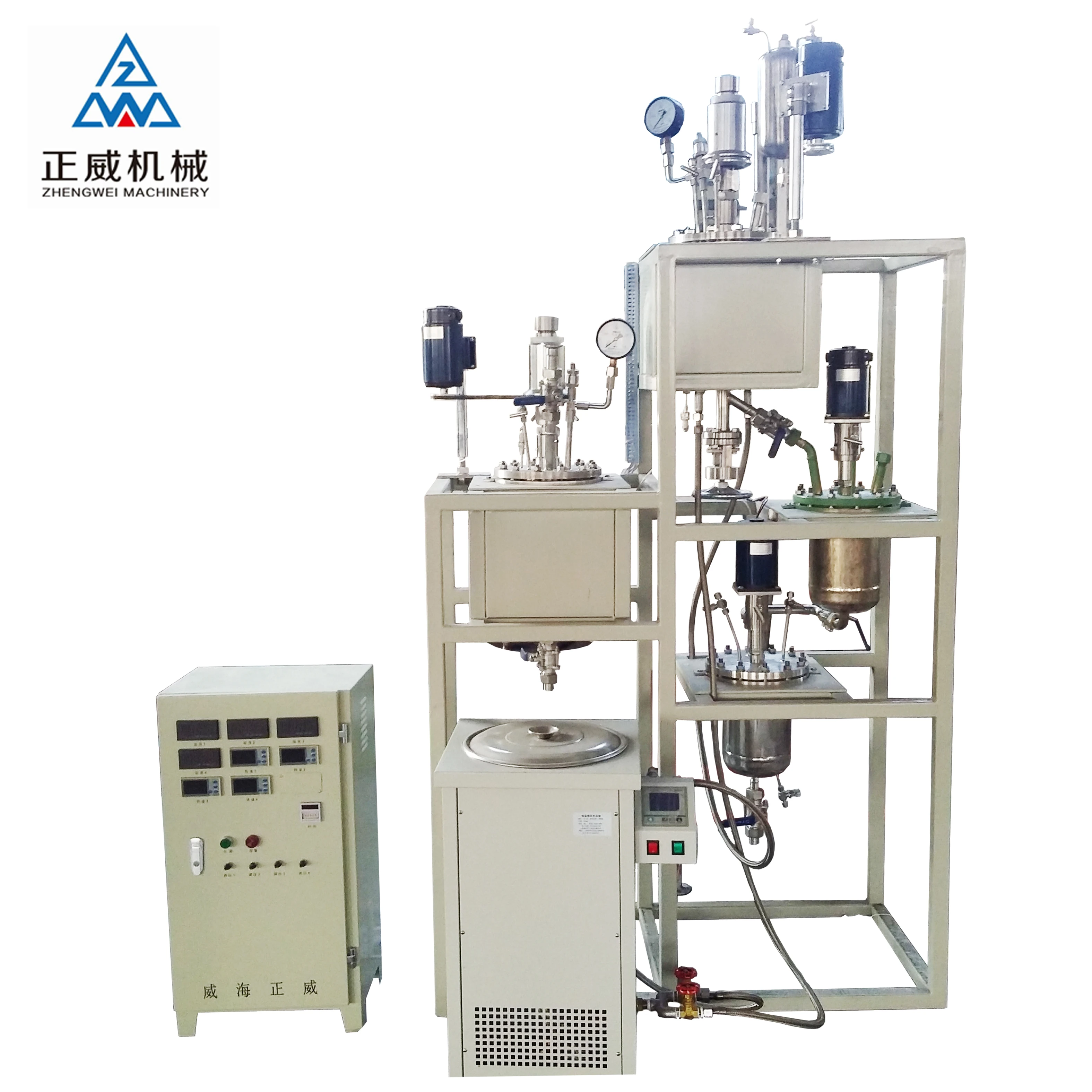 Organic Peroxide Flow Chemistry T-Shape Nitrogen Reactor