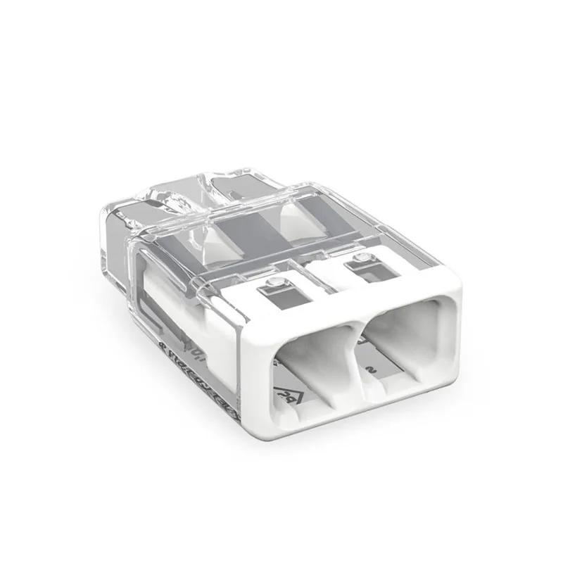 WAGO 2773-402 2 pole Plastic Push-in Wire Connector
