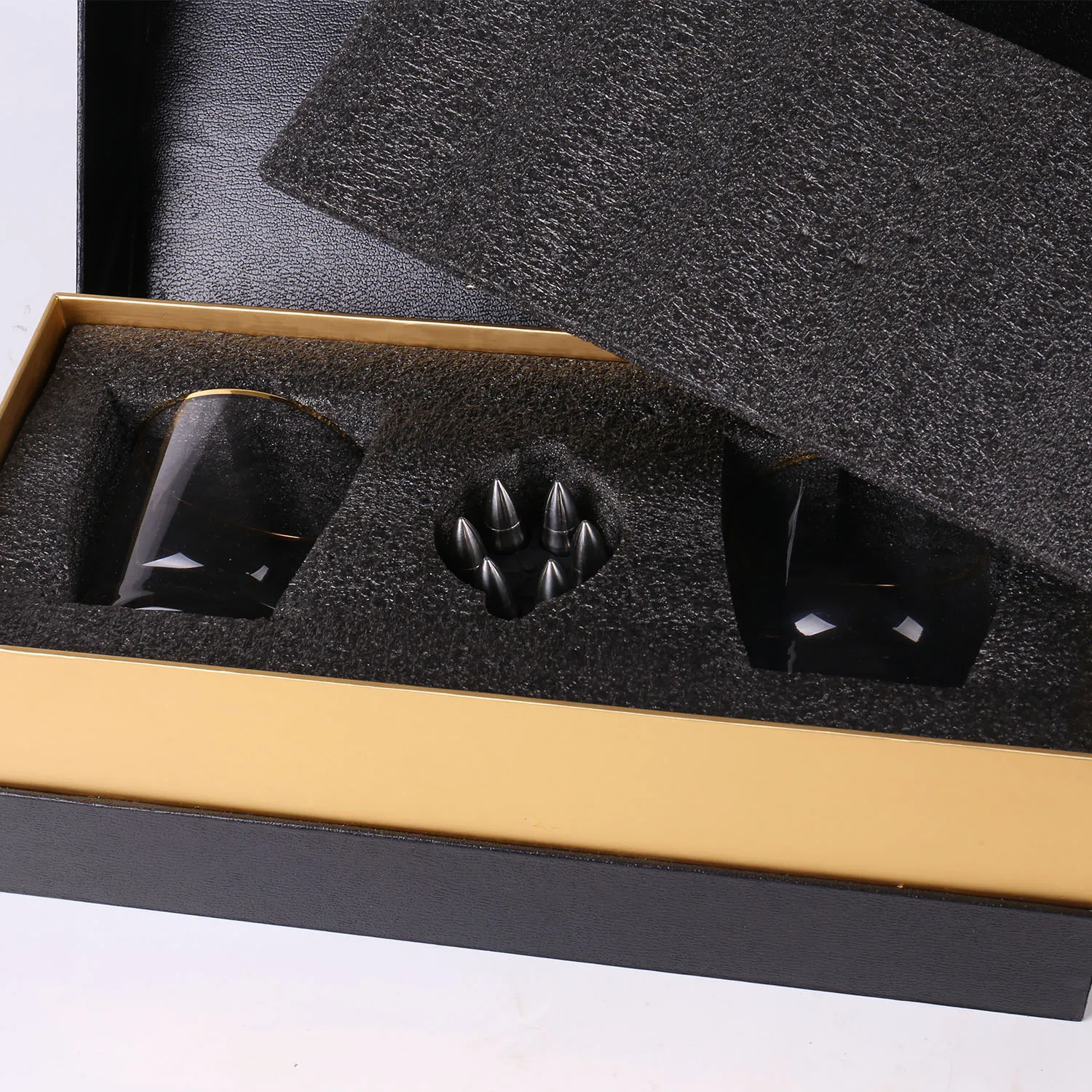 Double Old Fashion 370ml 100% Lead Free Crystal Whiskey Rock Glasses