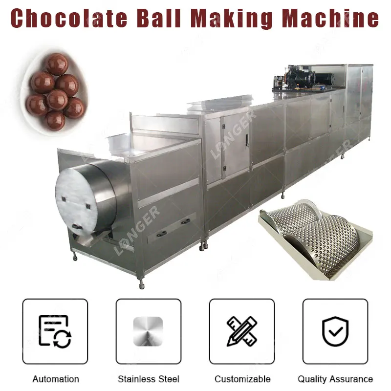 Small Chocolate M&M Smarties Ball Making Machine