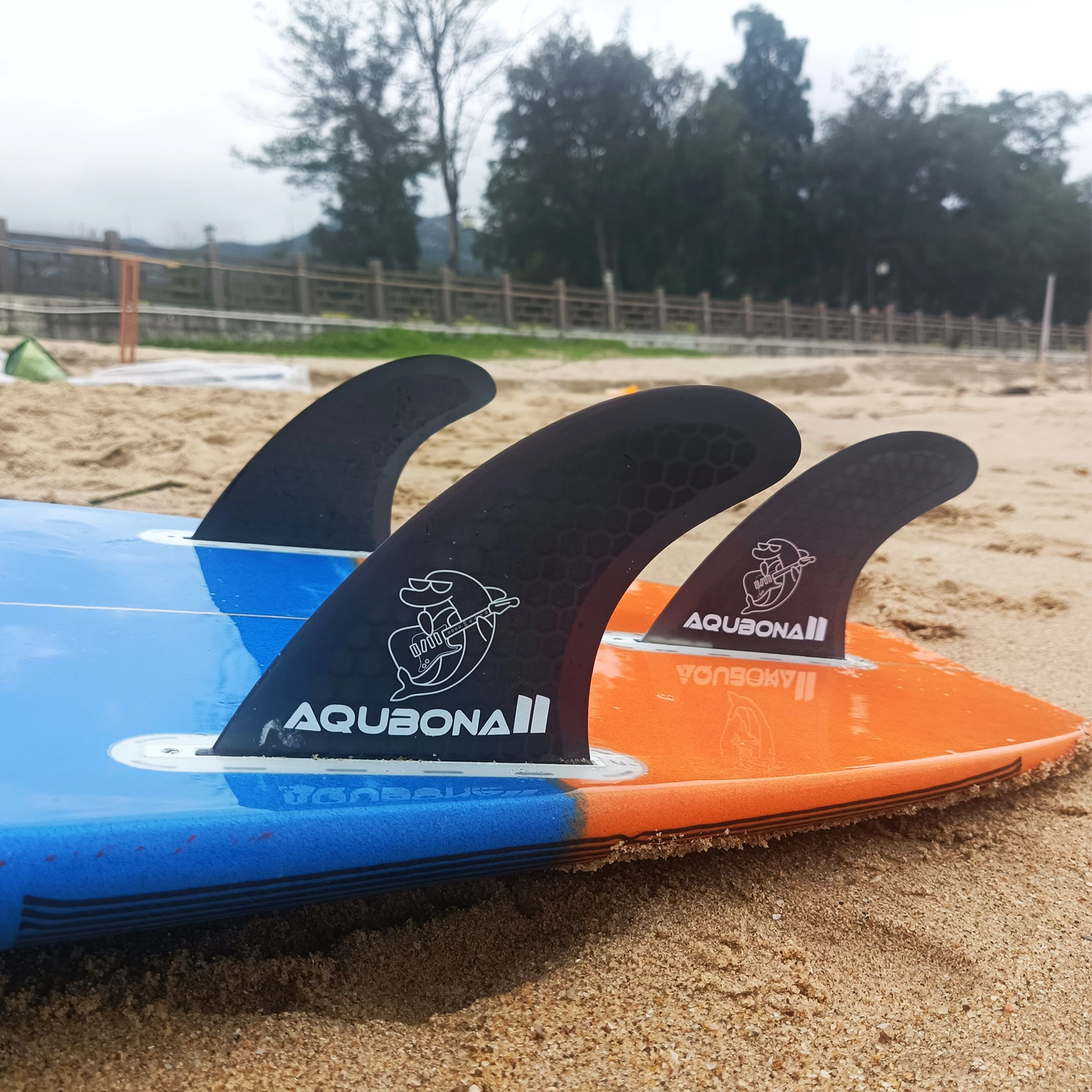 High Quality Surfboard  Fins -Fiberglass Fins -Thruster (3 Fins) G5  for Surfing