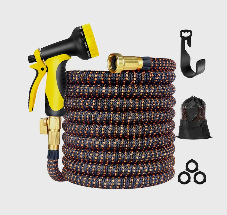 High Quality 25ft-100ft Gardening Flexible Hose Pipe Expandable Garden Water Hose With 10 Function Nozzle Garden Hose