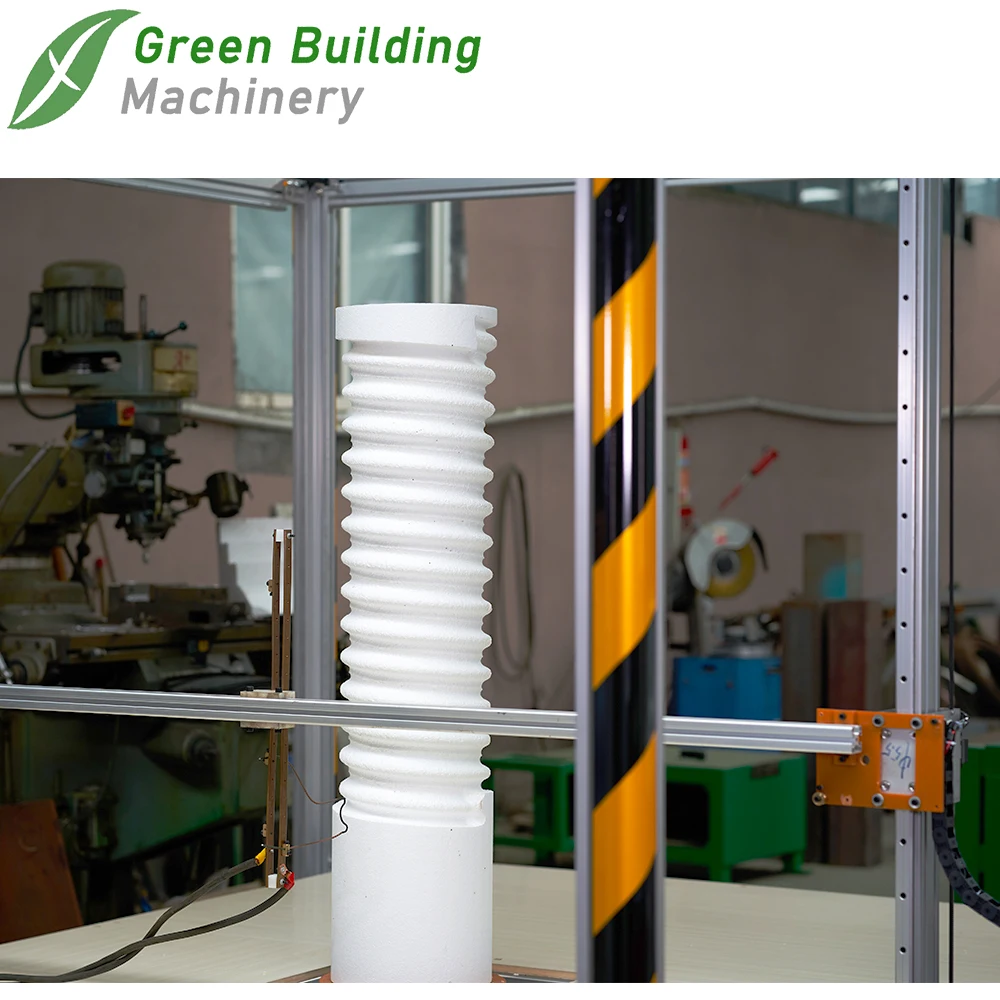 Aluminum alloy CNC foam cutter  for decorative cornice moulding Multi shape decorative cutting machine