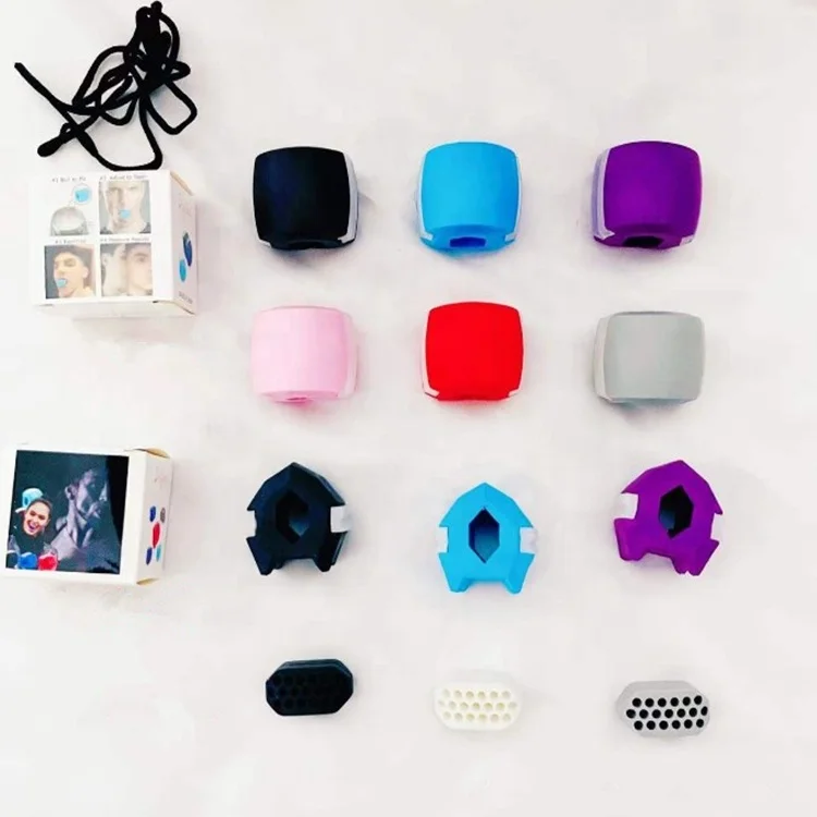 Realsin Jawline exerciser jaw face neck exercise define your jaws line slim look younger healthier facial exerciser