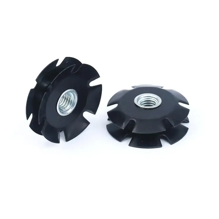 China Factory Mn65 Star Insert Nut For Aluminum Steer Tubes And Bike Thread Headset Connection