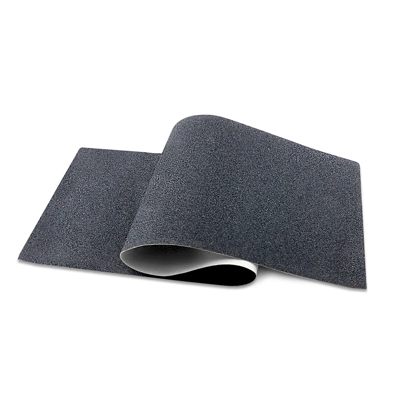 Wholesale black 33x9 Inch 80AB anti slip custom designs stickers grip tape for skateboards