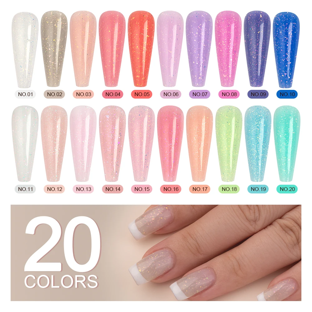 2024 Popular Caixuan Brocade Build Gel Color for Nail Factory Wholesale