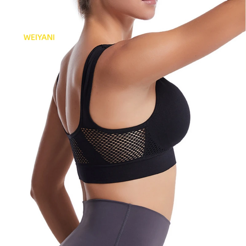 Factory Custom Women Plus Size S-6XL Seamless Wireless Comfort Sleep Hollow Out Bralette Yoga Fitness Bra with Removable Pads