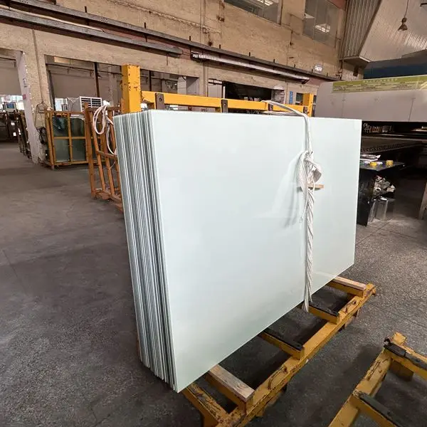 Printing glass background exhibition display glass building silkscreen printing glass tops manufacturers in china