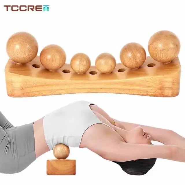 Best-Selling Beech Wood Scrapping Board Anti-Cellulite Massager with Polished Technique Lymphatic Drainage Therapy Massage Tool