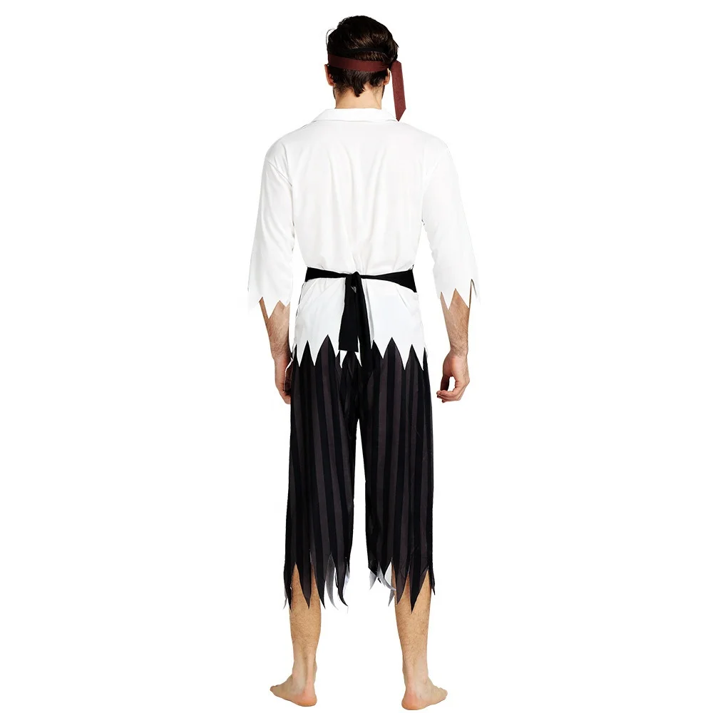 Карибский Капитан пиратский фантазия взрослый маскарадный костюм карнавал Хэллоуин Косплей Костюм