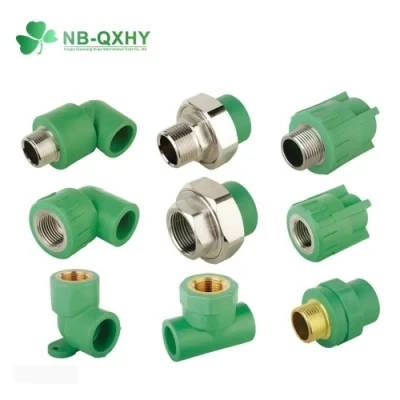 Hot Water Plastic Green PPR Elbow Ball Valve Tee Pipe Fittings
