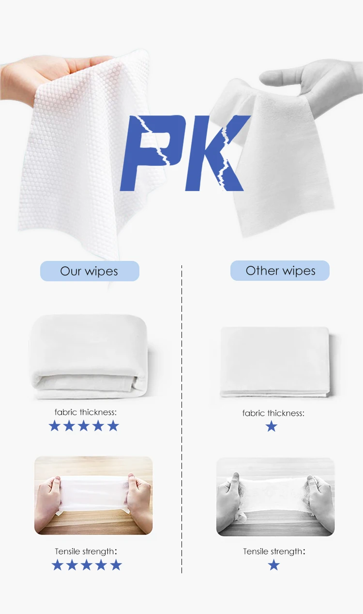 2024 New Factory Directly Sale Private Label Biodegradable Wet Tissue 80pcs Soft Non-woven Baby Wipes for Babies Skin Clean