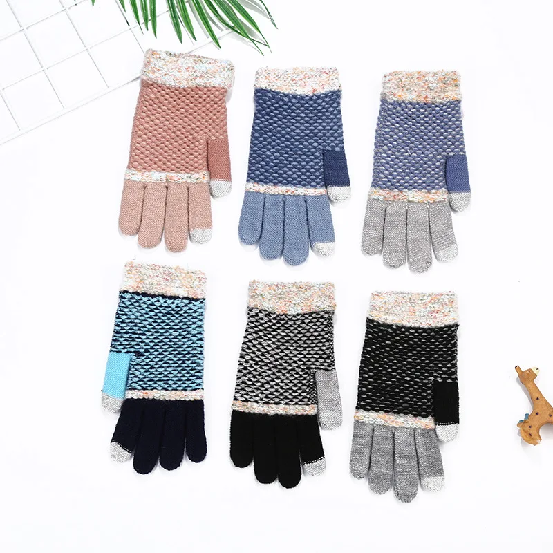 OEM touch screen  winter gloves 2022 new design factory directly sale low MOQ and price