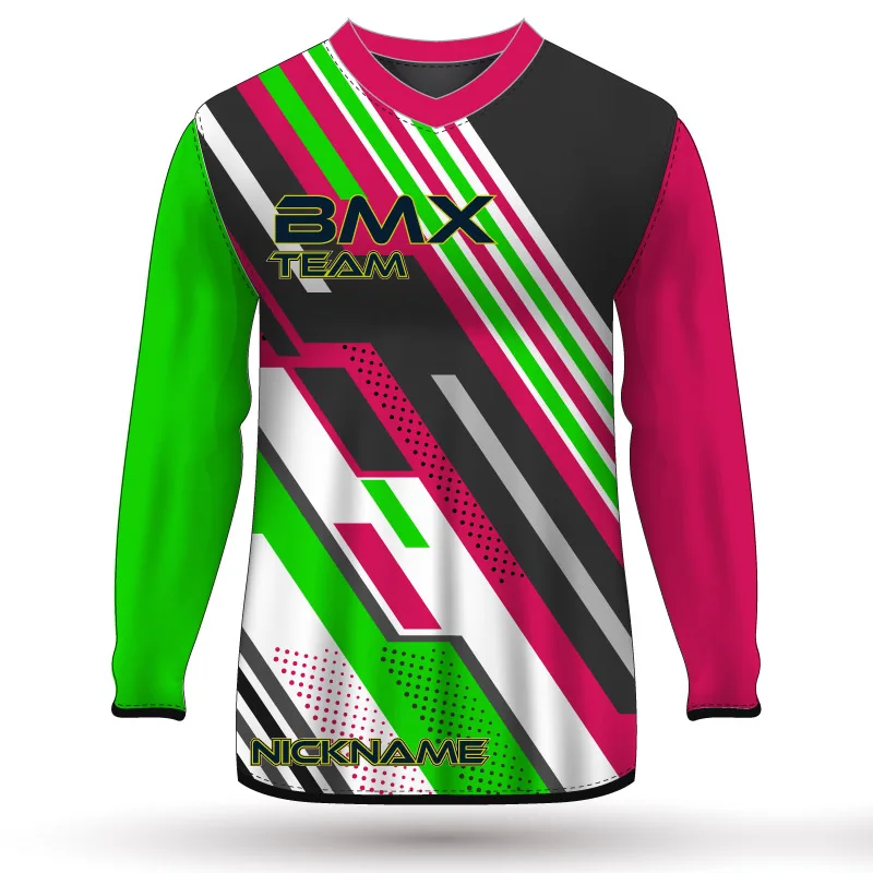 Custom BMX Uniform Designs and Custom BMX Jersey With Sublimation Printing